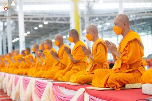 ภาพ No.79911:พิธีขอบรรพชา , พิธีคล้องอังสะ พิธีขอสรณคมน์และศีล , พิธีขอนิสสัย ในโครงการบรรพชาสามเณรฟื้นฟูพระพุทธศาสนาทั่วไทย วันเสาร์ที่ 8 เมษายน พ.ศ.2566