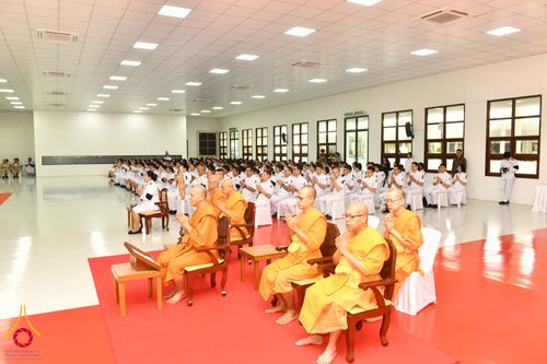 ภาพ No.349877:วันศุกร์ที่ 18 กันยายน พ.ศ. 2569 คณะสงฆ์และพสกนิกรชาวอำเภอคลองหลวง บำเพ็ญกุศล 100 วัน (สตมวาร) แห่งการสิ้นพระชนม์ ถวายเป็นพระกุศลแด่สมเด็จพระเจ้าลูกเธอ เจ้าฟ้าพัชรกิติยาภาฯ