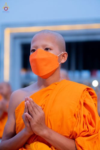 ภาพ No.79951:พิธีขอบรรพชา , พิธีคล้องอังสะ พิธีขอสรณคมน์และศีล , พิธีขอนิสสัย ในโครงการบรรพชาสามเณรฟื้นฟูพระพุทธศาสนาทั่วไทย วันเสาร์ที่ 8 เมษายน พ.ศ.2566