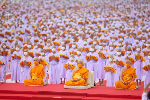 พิธีขอบรรพชา , พิธีคล้องอังสะ พิธีขอสรณคมน์และศีล , พิธีขอนิสสัย ในโครงการบรรพชาสามเณรฟื้นฟูพระพุทธศาสนาทั่วไทย วันเสาร์ที่ 8 เมษายน พ.ศ.2566