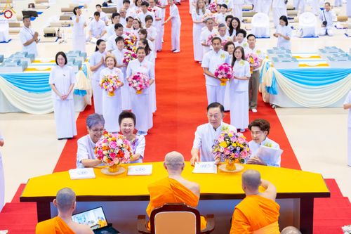 ภาพ No.281086:วันที่ 21 ธันวาคม พ.ศ.2568 พิธีมุทิตาหลวงพ่อทัตตชีโว ณ ห้องแก้วสารพัดนึก วัดพระธรรมกาย