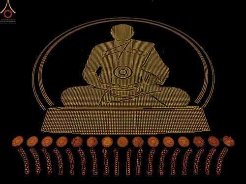 ภาพ No.75334:พิธีจุดประทีปถวายเป็นพุทธบูชา และบูชาธรรมมหาปูชนียาจารย์ ในโครงการธรรมยาตรากตัญญูบูชา มหาปูชนียาจารย์ พระมงคลเทพมุนี(สด จนฺทสโร) พระผู้ปราบมาร ปีที่ 11 ณ อนุสรณ์สถานลำดับที่ 7 สถานที่ขยายวิชชาธรรมกาย วัดพระธรรมกาย จ.ปทุมธานี วันที่ 31 มกราคม พ.ศ. 2566