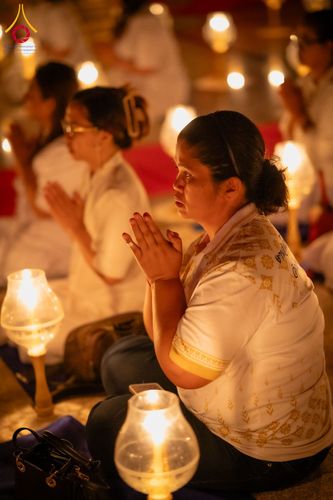 ภาพ No.210810:วันพฤหัสบดีที่ 13 มีนาคม พ.ศ. 2568  สมโภชพระประธานอุโบสถวัดป่าอุบลแก้ว จังหวัดอุบลราชธานี