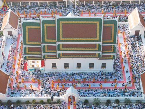 ภาพ No.197781:พิธีตักบาตรพระธรรมยาตรา ณ อนุสรณ์สถานลำดับที่ 4 สถานที่เกิดด้วยกายธรรม วัดโบสถ์(บน) ต.บางคูเวียง จ.นนทบุรี ในโครงการธรรมยาตรา กตัญญูบูชา มหาปูชนียาจารย์ พระมงคลเทพมุนี(สด จนฺทสโร) พระผู้ปราบมาร อนุสรณ์สถาน 7 แห่ง ปีที่ 13 วันที่ 19 มกราคม พ.ศ. 2568