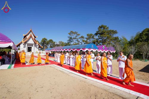 ภาพ No.309257:วันเสาร์ที่ 7 กุมภาพันธ์ พ.ศ.2569 พิธีบรรจุพระบรมสารีริกธาตุ ประดิษฐาน  ณ เจดีย์วัดทุ่งเจริญธรรม อ.อมก๋อย จ.เชียงใหม่