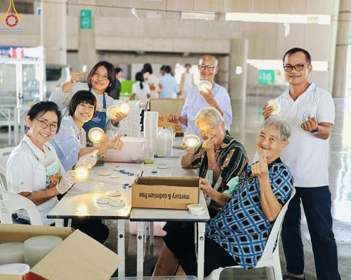 ภาพ No.61398:V.36 ทุ่มเทเพื่อพ่อ 80 ปี ภาพการเตรียมงานของหน่วยงานต่างๆ เพื่อพิธีฉลองอายุวัฒนมงคล 80 ปี หลวงพ่อธัมมชโย และรับถวายมหาสังฆทาน 10,000 กว่าวัดทั่วประเทศ ในวันคุ้มครองโลก จันทร์ที่ 22 เมษายน พ.ศ.2567