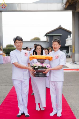 ภาพ No.133074:พิธีทอดผ้าป่าสามัคคีฉลองครบ 13 ปี วัดพระธรรมกายไอจิ แด่คณะพระภิกษุสงฆ์ 12 วัด ศูนย์สาขาทั่วภาคพื้นญี่ปุ่น วันที่ 31 มีนาคม พ.ศ. 2567