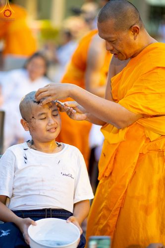 ภาพ No.213715:วันอาทิตย์ที่ 30 มีนาคม พ.ศ. 2568 พิธีตัดปอยผม โครงการหน่อแก้วเปรียญธรรม รุ่นที่ 13 ณ ค่ายจองแชมป์ หมู่กุฏิสามเณรเปรียญธรรม วัดพระธรรมกาย