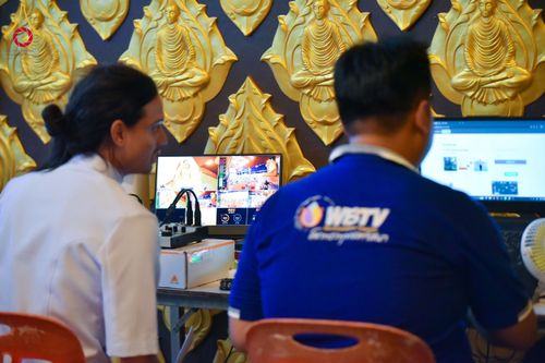 ภาพ No.210722:วันพฤหัสบดีที่ 13 มีนาคม พ.ศ. 2568  สมโภชพระประธานอุโบสถวัดป่าอุบลแก้ว จังหวัดอุบลราชธานี