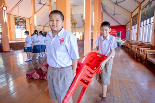 ภาพ No.200435:พิธีทอดผ้าป่าทำนุบำรุงศาสนสถาน ณ วัดผาสุการาม ตำบลบางไทรป่า อำเภอบางเลน จังหวัดนครปฐม ในโครงการธรรมยาตรา กตัญญูบูชา มหาปูชนียาจารย์ พระมงคลเทพมุนี(สด จนฺทสโร) พระผู้ปราบมาร อนุสรณ์สถาน 7 แห่ง ปีที่ 13 วันที่ 22 มกราคม พ.ศ. 2568