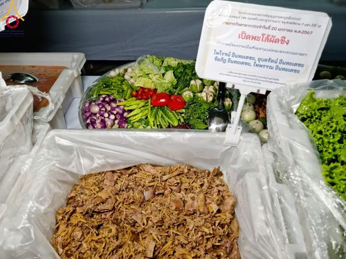 ภาพ No.115691:พิธีถวายภัตตาหารเป็นสังฆทาน แด่คณะพระธรรมยาตรา ปีที่ 12 วันที่ 20 มกราคม พ.ศ. 2567 ณ วัดโบสถ์(บน) บางคูเวียง จ.นนทบุรี