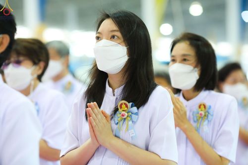 ภาพ No.77064:พิธีหล่อพระบรมพุทธเจ้า ในวันมาฆบูชา อาทิตย์ต้นเดือนที่ 6 มีนาคม พ.ศ. 2566 ณ วัดพระธรรมกาย จ.ปทุมธานี