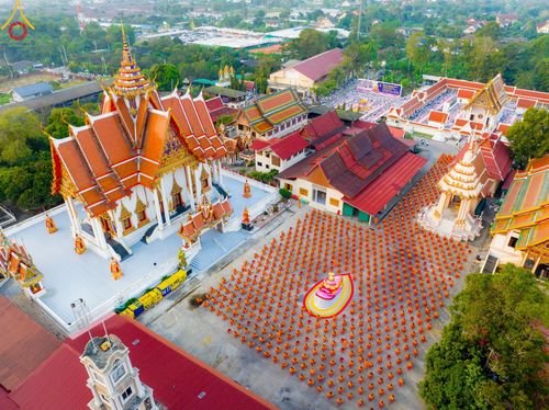 ภาพ No.116095:พิธีตักบาตรพระธรรมยาตรา ณ อนุสรณ์สถานลำดับที่ 4 สถานที่เกิดด้วยกายธรรม วัดโบสถ์(บน) จ.นนทบุรี วันที่ 21 มกราคม พ.ศ. 2567