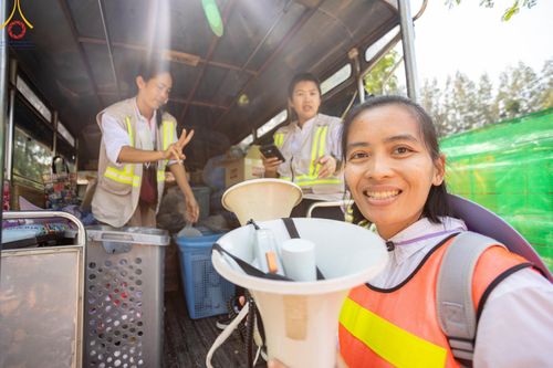 ภาพ No.113460:V.12 พลังหมู่ การเตรียมงาน เก็บงาน การรับบุญของเจ้าหน้าที่หน่วยงานต่างๆ เพื่อโครงการธรรมยาตรา ปีที่ 12 ระหว่างวันที่ 2 - 31 มกราคม พ.ศ. 2567