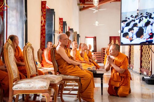 ภาพ No.184956:กิจกรรมวันรวมพลังเด็กดี V-Star ผู้นำฟื้นฟูศีลธรรมโลก กรุงเทพมหานคร ณ วัดมหาธาตุยุวราชรังสฤษฎิ์ราชวรมหาวิหาร กรุงเทพมหานคร ในวันที่ 13 ธันวาคม พ.ศ. 2567