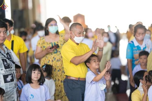ภาพ No.84650:โครงการส่งเสริมและพัฒนาผู้เรียนมีคุณธรรม  จริยธรรม ประจำปีงบประมาณ 2566 ศูนย์พัฒนาเด็กเล็กและโรงเรียนอนุบาล องค์การบริหารส่วนตำบลคลองสาม ณ ศูนย์การเรียนรู้ UG5 Power พลังความดีสากล 5 ประการ มหารัตนวิหารคต วัดพระธรรมกาย วันอังคารที่ 25 กรกฎาคม พ.ศ. 2566