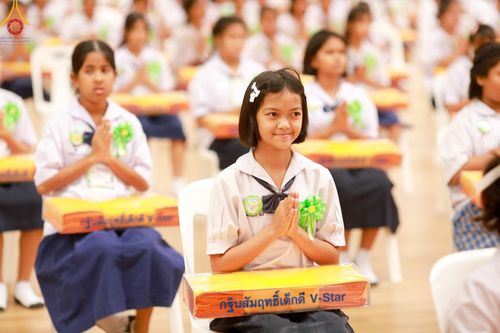 ภาพ No.152890:อบรมเชิงปฎิบัติการจัดกิจกรรมทอดกฐินสัมฤทธิ์ และพิธีมอบผ้าไตรประธานกฐินสัมฤทธิ์เด็กดี V-Star ประจำปีพุทธศักราช 2567  วันเสาร์ที่ 7 กันยายน พ.ศ.2567 ณ สภาธรรมกายสากล วัดพระธรรมกาย