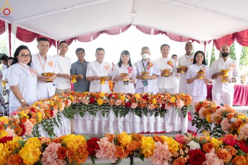 ภาพ No.82152:พิธีกลั่นแผ่นดินเพื่อสร้าง BOROBUDUR INNER PEACE SANCTURY ในวันเสาร์ที่ 3 มิ.ย. พ.ศ.2566 ณ ประเทศอินโดนีเซีย