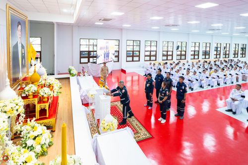 ภาพ No.341741:วันอังคารที่ 28 กรกฎาคม พ.ศ. 2569 คณะสงฆ์และพสกนิกรอำเภอคลองหลวง พร้อมใจจัดพิธีเจริญพระพุทธมนต์ ปฏิบัติธรรม และทำบุญตักบาตร ถวายพระราชกุศลเฉลิมพระเกียรติพระบาทสมเด็จพระเจ้าอยู่หัว