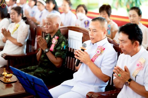 ภาพ No.234521:วันพฤหัสบดีที่ 24 กรกฎาคม พ.ศ. 2568 พิธีถวายสังฆทานแก่คณะสงฆ์ 323 วัด , พิธีมอบกองทุนหนุนแรงใจช่วยครูใต้ , พิธีทำบุญส่วนกุศลแด่ผู้วายชนม์ ในเหตุการณ์ความไม่สงบ 4 จังหวัด ชายแดนภาคใต้ (ปัตตานี , ยะลา , นราธิวาส , สงขลา) ปีที่ 21 ครั้งที่ 179 ณ วัดเวฬุวัน 