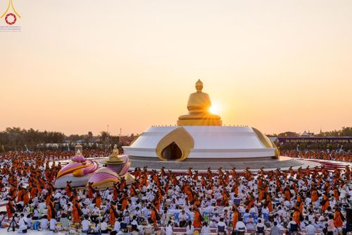 ภาพ No.116762:พิธีต้อนรับพระธรรมยาตรา ปีที่ 12 ณ อนุสรณ์สถานบางปลา จ.นครปฐม วันที่ 21 มกราคม พ.ศ. 2567