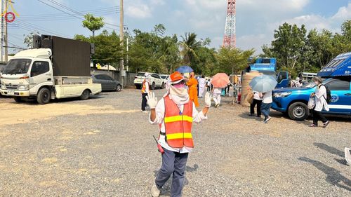 ภาพ No.113545:V.12 พลังหมู่ การเตรียมงาน เก็บงาน การรับบุญของเจ้าหน้าที่หน่วยงานต่างๆ เพื่อโครงการธรรมยาตรา ปีที่ 12 ระหว่างวันที่ 2 - 31 มกราคม พ.ศ. 2567