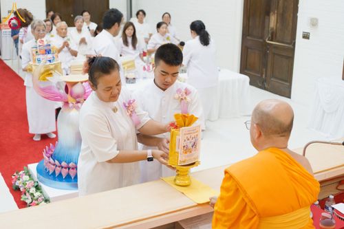 ภาพ No.346027:วันเสาร์ที่ 22 สิงหาคม พ.ศ. 2569  พิธีทอดผ้าป่าเพื่อสร้างอาคาร 84 ปี หลวงพ่อธัมมชโยและถวายคิลานเภสัชเนื่องในวันธรรมชัย  ณ วัดพระธรรมกายแคลิฟอร์เนีย  เมืองอาซูซา ประเทศสหรัฐอเมริกา