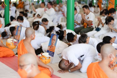 ภาพ No.141518:พิธีบรรพชาอุปสมบท โครงการอุปสมบทหมู่รุ่นผู้บริหาร รุ่นที่ 14 โครงการอุปสมบทหมู่ธรรมทายาท ระดับอุดมศึกษา รุ่นที่ 51 ภาคฤดูฝน ณ โบสถ์พระไตรปิฎก วัดพระธรรมกาย ในวันเสาร์ที่ 15 มิถุนายน พ.ศ. 2567