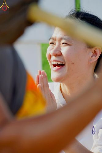 ภาพ No.110573:พิธีต้อนรับพระธรรมยาตรา ในโครงการธรรมยาตรากตัญญูบูชา มหาปูชนียาจารย์ พระมงคลเทพมุนี(สด จนฺทสโร) พระผู้ปราบมาร อนุสรณ์สถาน 7 แห่ง ปีที่ 12 วันที่ 11 มกราคม พ.ศ. 2567 ณ อนุสรณ์สถานลำดับที่ 3 สถานที่เกิดใหม่ในเพศสมณะ วัดสองพี่น้อง จ.สุพรรณบุรี