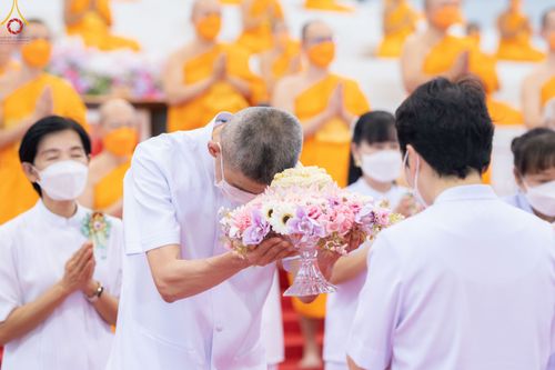 ภาพ No.77757:พิธีหล่อพระบรมพุทธเจ้า ทิศตะวันตก  วันอาทิตย์ที่ 19 มีนาคม พ.ศ. 2566 ณ วัดพระธรรมกาย จ.ปทุมธานี