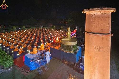 ภาพ No.314322:วันอังคารที่ 17 มีนาคม พ.ศ. 2569 พิธีจุดประทีปเป็นพุทธบูชา ณ วิหารมายาเทวี ลุมพินี ประเทศเนปาล