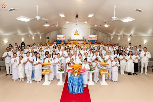 ภาพ No.284373:วันอาทิตย์ที่ 19 ตุลาคม พ.ศ.2568  พิธีทอดกฐินสามัคคี ณ วัดพระธรรมกายเท็กซัส สหรัฐอเมริกา