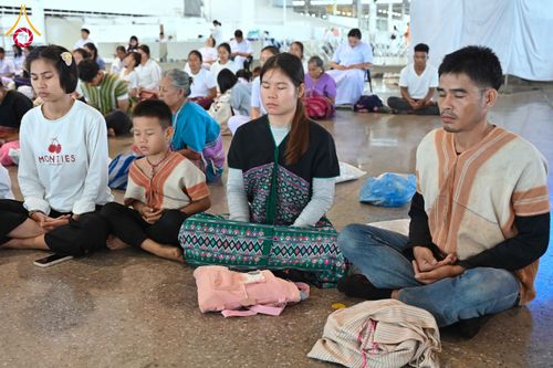 ภาพ No.308342:วันที่ 1  กุมภาพันธ์ พ.ศ. 2569 พิธีบูชาข้าวพระอาทิตย์ต้นเดือน ณ สภาธรรมกายสากล วัดพระธรรมกาย