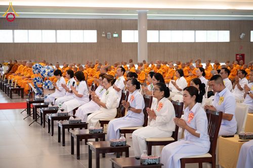 ภาพ No.346728:วันพฤหัสบดี 27 สิงหาคม พ.ศ.2569 พิธีมอบรางวัลแก่สามเณรทรงพระปาฏิโมกข์ปีที่ 4/2569