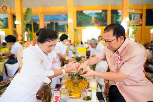 ภาพ No.98969:พิธีทอดกฐินสามัคคีทั่วไทย 5,000 วัด  ณ วัดกันทรอมอุดม อ.ขุนหาญ จ.ศรีสะเกษ วันที่ 26 พฤศจิกายน พ.ศ. 2566