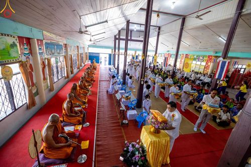 ภาพ No.199503:พิธีทอดผ้าป่าทำนุบำรุงศาสนสถาน ณ วัดศิลามูล ตำบลหินมูล อำเภอบางเลน จังหวัดนครปฐม ในโครงการธรรมยาตรา กตัญญูบูชา มหาปูชนียาจารย์ พระมงคลเทพมุนี(สด จนฺทสโร) พระผู้ปราบมาร อนุสรณ์สถาน 7 แห่ง ปีที่ 13 วันที่ 21 มกราคม พ.ศ. 2568