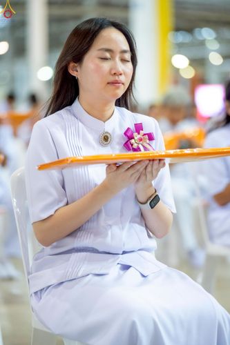 ภาพ No.240685:วันพุธที่ 27 สิงหาคม พ.ศ. 2568 พิธีทอดผ้าป่าเพื่อสร้างอาคาร  82 ปี หลวงพ่อธัมมชโย สมทบกฐินวัดพระธรรมกาย และกฐิน 30,000 วัดทั่วประเทศ ครั้งที่ 1