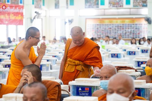 ภาพ No.87303:พิธีถวายสังฆทาน 323 วัด 4 จังหวัดชายแดนภาคใต้  ปีที่ 19 ครั้งที่ 165 พิธีมอบกองทุนหนุนแรงใจช่วยครูใต้  ปีที่ 16 ครั้งที่ 130 และพิธีทำบุญอุทิศส่วนกุศลให้ผู้วายชนม์ ณ วัดพุทธภูมิ อ.เมือง จ.ยะลา วันเสาร์ที่ 9 กันยายน พ.ศ. 2566