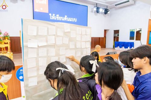 ภาพ No.106609:วันรวมพลังเด็กดี V-star ผู้นำฟื้นฟูศีลธรรมโลก จังหวัดสมุทรสาคร วันพฤหัสบดีที่ 28 ธันวาคม พ.ศ. 2566 ณ โรงเรียนสมุทรสาครวิทยาลัย อำเภอเมือง จังหวัดสมุทรสาคร