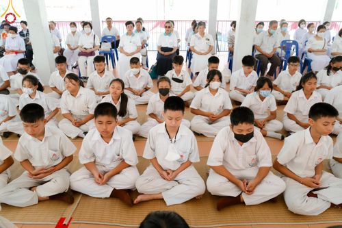 ภาพ No.108559:พิธีทอดผ้าป่าทำนุบำรุงศาสนสถาน ณ วัดบางช้างใต้ ต.บางช้าง อ.สามพราน จ.นครปฐม วันที่ 9 มกราคม พ.ศ. 2567