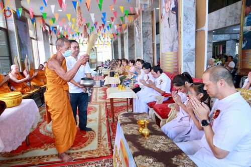 ภาพ No.98400:พิธีทอดกฐินสามัคคีทั่วไทย 5,000 วัด ณ วัดอัมพุวราราม อ.สามโคก จ.ปทุมธานี วันที่ 26 พฤศจิกายน พ.ศ. 2566