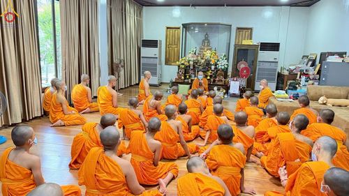 ภาพ No.218214:วันอังคารที่ 16 เมษายน พ.ศ. 2568 กิจกรรมสามเณรเดินธรรมยาตรา ในโครงการบรรพชา สามเณรภาคฤดูร้อนปี 2568 ศูนย์ปฏิบัติธรรมเขาคิชฌกูฏ จันทบุรี