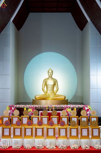 ภาพ No.230928:วันอังคารที่ 1 กรกฎาคม พ.ศ. 2568 ผู้ว่าราชการจังหวัดปทุมธานี เป็นประธานพิธีต้อนรับ สัญญาบัตร พัดยศ พระครูสัญญาบัตรสายต่างประเทศ วัดพระธรรมกาย ประจำปี พ.ศ. 2568 จำนวน 19 รูป