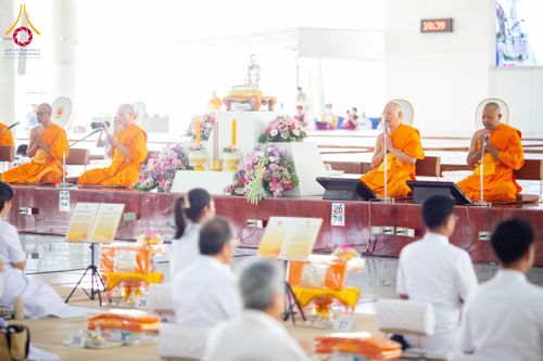 ภาพ No.209895:วันพุธที่ 26 กุมภาพันธ์ พ.ศ. 2568 พิธีบุพเปตพลี ครั้งที่ 159 ณ หอฉันคุณยายอาจารย์จันทร์ขนนกยูง วัดพระธรรมกาย