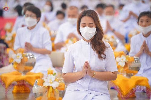 ภาพ No.76630:พิธีถวายโคมมาฆประทีป น้อมถวายเป็นพุทธบูชา แด่คณะพระภิกษุ สามเณร วัดพระธรรมกาย วันที่ 25 กุมภาพันธ์ พ.ศ. 2566