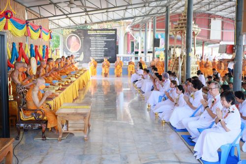 ภาพ No.106563:พิธีทอดผ้าป่าทำนุบำรุงศาสนสถาน ณ วัดใหม่นพรัตน์ ต.เนินมะปราง  อ.สองพี่น้อง จ.สุพรรณบุรี วันที่ 5 มกราคม พ.ศ. 2567