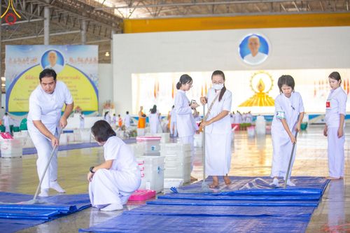 ภาพ No.125355:V.27 มาฆะ สาธุ  การรับบุญเตรียมงาน ปฎิบัติงาน เก็บงาน ของเจ้าหน้าที่หน่วยงานต่างๆ เพื่อวันมาฆบูชา วันเสาร์ที่ 24 กุมภาพันธ์  พ.ศ. 2567 ณ วัดพระธรรมกาย จ.ปทุมธานี