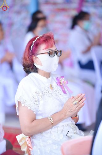 ภาพ No.142997:พิธีทอดผ้าป่าสามัคคีเพื่อสมทบทุนสร้างหอฉัน ๑๑๓ ปี  คุณยายอาจารย์มหารัตนอุบาสิกาจันทร์ขนนกยูง ครั้งที่ ๙ วันอาทิตย์ที่ ๓๐  มิถุนายน พ.ศ. ๒๕๖๗ ณ ศูนย์การศึกษาจอมบึง ต.รางบัว อ.จอมบึง จ.ราชบุรี