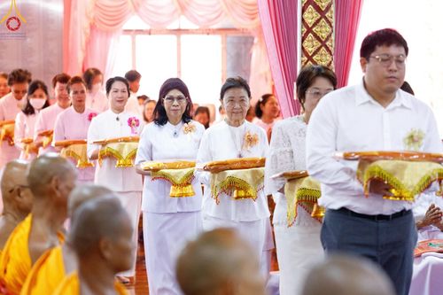 ภาพ No.203506:พิธีทอดผ้าป่าทำนุบำรุงศาสนสถาน ณ วัดตะเคียน ตำบลบางคูเวียง อำเภอบางกรวย จังหวัดนนทบุรี ในโครงการธรรมยาตรา กตัญญูบูชา มหาปูชนียาจารย์ พระมงคลเทพมุนี(สด จนฺทสโร) พระผู้ปราบมาร อนุสรณ์สถาน 7 แห่ง ปีที่ 13 วันที่ 29 มกราคม พ.ศ. 2568