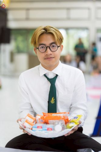 ภาพ No.243050:วันพฤหัสบดีที่ 4 กันยายน พ.ศ. 2568 เวลา 07.00-08.15 น. มหาวิทยาลัยเกษตรศาสตร์ กำแพงแสน ร่วมทำบุญตักบาตร Freshy KU85 พระสงฆ์ 85 รูป